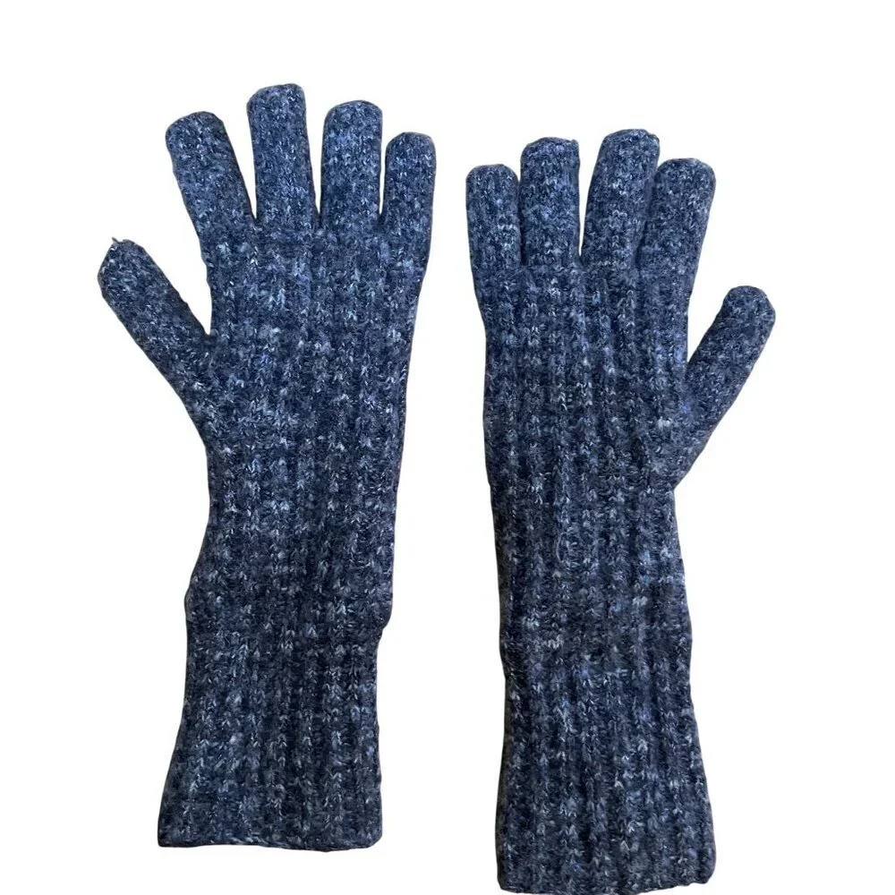 Universal Thread knit long gloves women's one size comfortable warm fleece lined